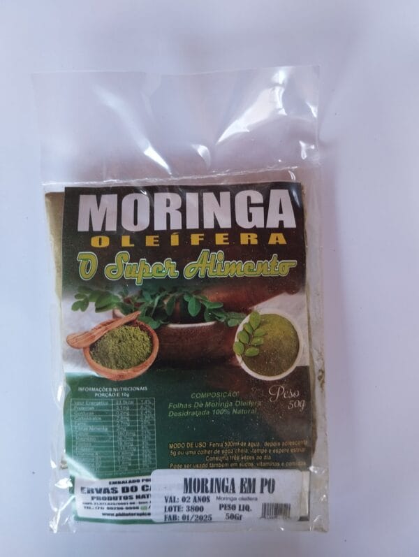 Moringa em PÓ 50g