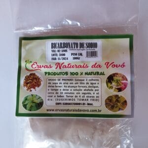 Bicarbonato de Sódio em Pó 100g